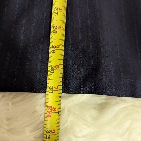 Cad & The Dandy Jacket Mens 50 (check last photo) Pinstripe Wool Blazer Bespoke - Picture 13 of 16